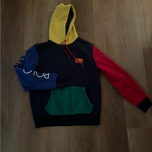 Polo Ralph Lauren Hi Tech Colorblock sweatshirt - Picture 3 of 4